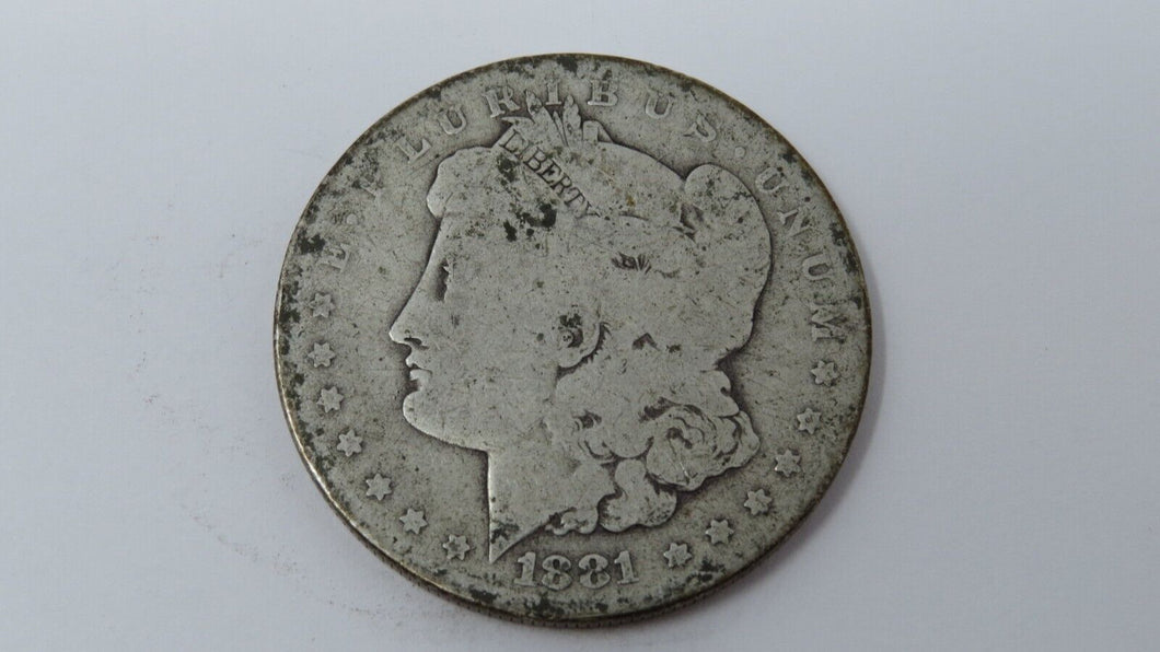 $1 1881-O Morgan Silver Dollar 90% Circulated US Silver Coin Tougher Date!