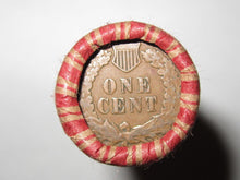 Load image into Gallery viewer, Sealed Wheat Cent Penny Rolls with an Indian Head Showing Mixed Steel Coins Lot