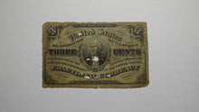 Load image into Gallery viewer, 1863 $.03 Third Issue Fractional Currency Obsolete Bank Note Bill! 3rd RARE