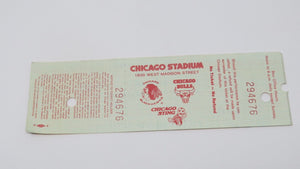 April 7, 1985 New York Rangers Vs. Chicago Blackhawks NHL Hockey Ticket Stub