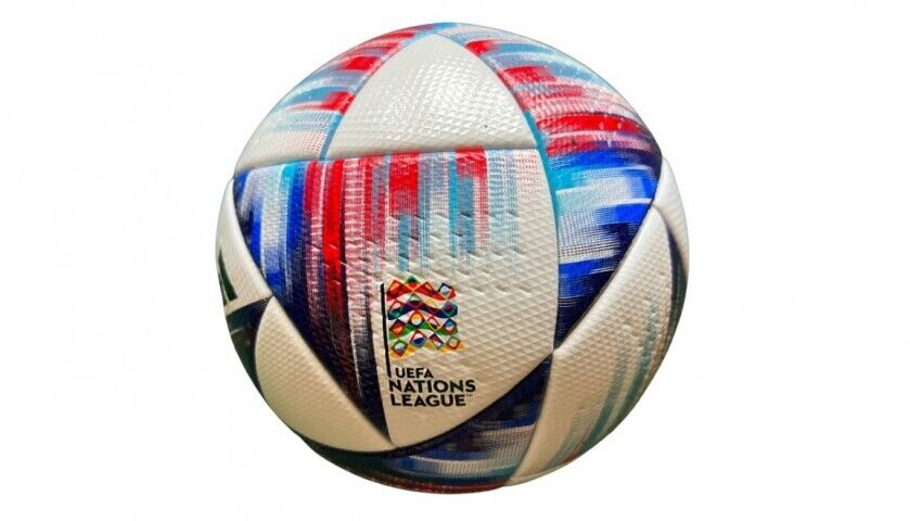 2022 Match Used Italy Vs. Hungary Nations League Group Stage ADIDAS Soccer Ball!