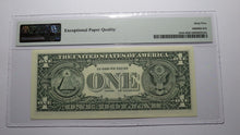Load image into Gallery viewer, $1 1988 Radar Serial Number Federal Reserve Currency Bank Note Bill PMG UNC65EPQ
