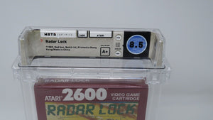New Radar Lock Atari 2600 Sealed Video Game Wata Graded 8.5 A+ Seal! 1989