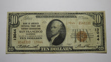 Load image into Gallery viewer, $10 1929 San Francisco California National Currency Bank Note Bill #13044 FINE
