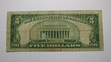 Load image into Gallery viewer, $5 1929 Latrobe Pennsylvania PA National Currency Bank Note Bill! #13700 RARE