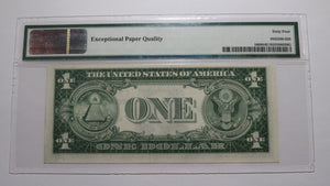 $1 1935A Fancy Near Solid Serial Number Silver Certificate Currency Bank Note