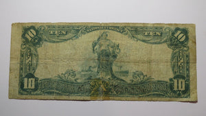 $10 1902 Houston Texas TX National Currency Bank Note Bill Charter #1644 FINE